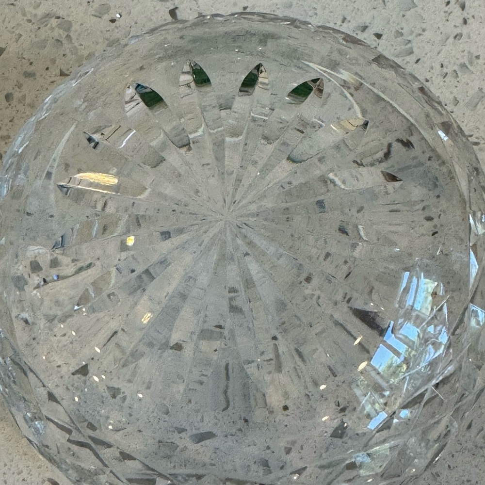 Waterford Lismore Crystal Finger / Dessert Bowl EUC - Picture 5 of 6